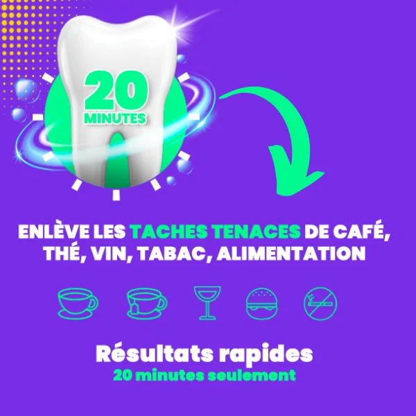 BANDES BLANCHISSANTES POUR LES DENTS