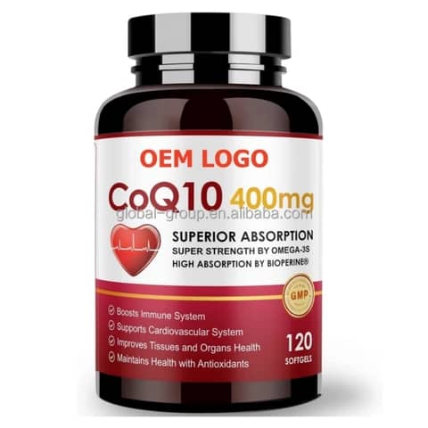 Super Pouvoir CoQ10 500 mg – Soutien Essentiel pour l’Énergie Cellulaire et la Santé Cardiaque